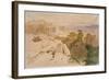 The Temple of Apollo at Bassae-Edward Lear-Framed Giclee Print