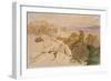 The Temple of Apollo at Bassae-Edward Lear-Framed Giclee Print