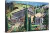 The Temple of Apollo at Delphi-Giovanni Ruggero-Stretched Canvas