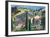 The Temple of Apollo at Delphi-Giovanni Ruggero-Framed Giclee Print