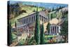 The Temple of Apollo at Delphi-Giovanni Ruggero-Stretched Canvas