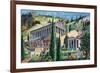 The Temple of Apollo at Delphi-Giovanni Ruggero-Framed Giclee Print