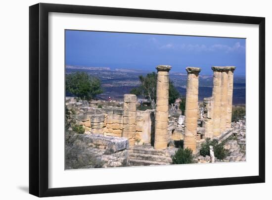 The Temple of Apollo, Cyrene, Libya, 6th Century Bc-Vivienne Sharp-Framed Photographic Print