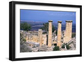 The Temple of Apollo, Cyrene, Libya, 6th Century Bc-Vivienne Sharp-Framed Photographic Print