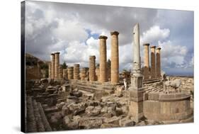 The Temple of Apollo, Cyrene, UNESCO World Heritage Site, Libya, North Africa, Africa-Oliviero Olivieri-Stretched Canvas