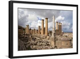 The Temple of Apollo, Cyrene, UNESCO World Heritage Site, Libya, North Africa, Africa-Oliviero Olivieri-Framed Photographic Print