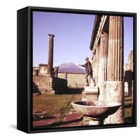 The Temple of Apollo, Pompeii, Italy-CM Dixon-Framed Stretched Canvas