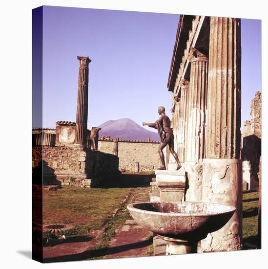 The Temple of Apollo, Pompeii, Italy-CM Dixon-Stretched Canvas