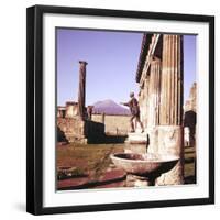 The Temple of Apollo, Pompeii, Italy-CM Dixon-Framed Photographic Print