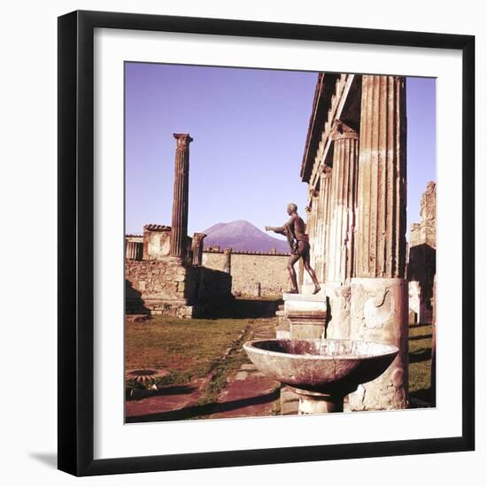 The Temple of Apollo, Pompeii, Italy-CM Dixon-Framed Photographic Print