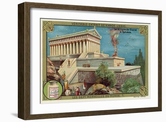 The Temple of Artemis at Ephesus-null-Framed Giclee Print