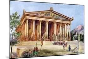 The Temple of Artemis, Ephesus, Turkey, 1933-1934-William Harold Oakley-Mounted Giclee Print