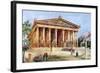 The Temple of Artemis, Ephesus, Turkey, 1933-1934-William Harold Oakley-Framed Giclee Print