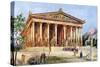 The Temple of Artemis, Ephesus, Turkey, 1933-1934-William Harold Oakley-Stretched Canvas