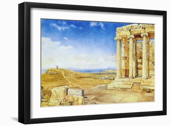 The Temple of Athena Nike, Acropolis, Athens, 1893-Henry Roderick Newman-Framed Giclee Print