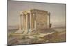 The Temple of Athena Nike. View from the North-East, 1877-Carl Friedrich Heinrich Werner-Mounted Giclee Print