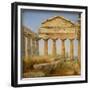 The Temple of Athena, Paestum-Constantin Hansen-Framed Giclee Print