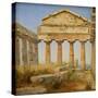 The Temple of Athena, Paestum-Constantin Hansen-Stretched Canvas