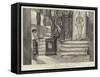 The Temple of Buddha's Tooth, Kandy, Ceylon-Charles Edwin Fripp-Framed Stretched Canvas