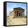 The Temple of Concord on Sicily, 5th Century-CM Dixon-Framed Stretched Canvas