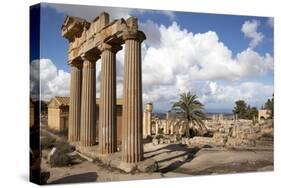 The Temple of Demeter, Cyrene, UNESCO World Heritage Site, Libya, North Africa, Africa-Oliviero Olivieri-Stretched Canvas