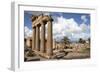 The Temple of Demeter, Cyrene, UNESCO World Heritage Site, Libya, North Africa, Africa-Oliviero Olivieri-Framed Photographic Print