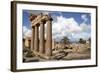 The Temple of Demeter, Cyrene, UNESCO World Heritage Site, Libya, North Africa, Africa-Oliviero Olivieri-Framed Photographic Print