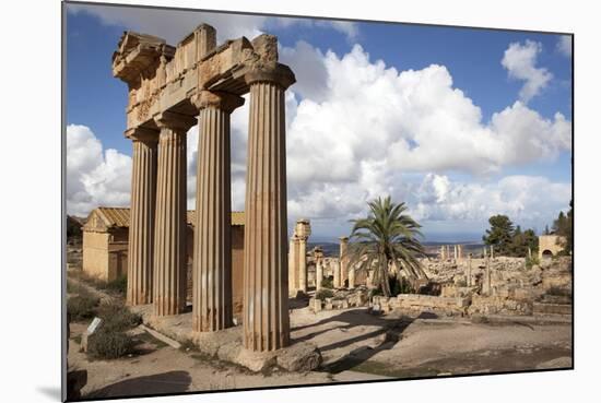 The Temple of Demeter, Cyrene, UNESCO World Heritage Site, Libya, North Africa, Africa-Oliviero Olivieri-Mounted Photographic Print