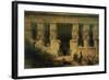 The Temple of Dendera, Upper Egypt, 1841-David Roberts-Framed Giclee Print