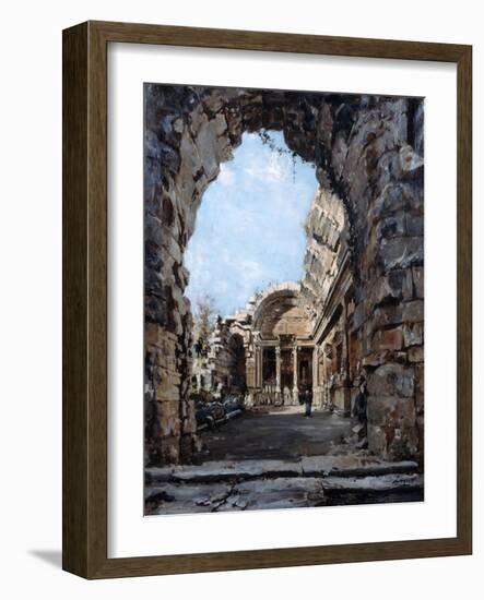 The Temple of Diana, 1890-Emmanuel Lansyer-Framed Giclee Print