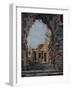 The Temple of Diana, Nîmes, 1890 (Oil on Canvas)-Emmanuel Lansyer-Framed Giclee Print