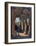 The Temple of Esneh, 19th Century-E Weidenbach-Framed Giclee Print