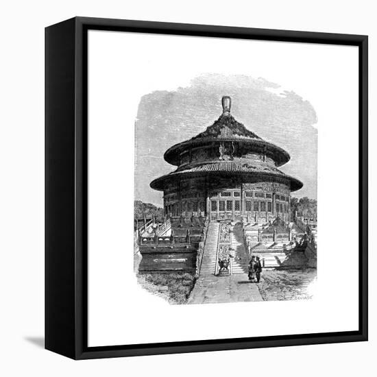 The Temple of Heaven, Peking, C1890-Laplante-Framed Stretched Canvas