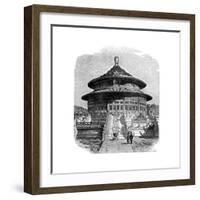 The Temple of Heaven, Peking, C1890-Laplante-Framed Giclee Print