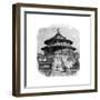 The Temple of Heaven, Peking, C1890-Laplante-Framed Giclee Print