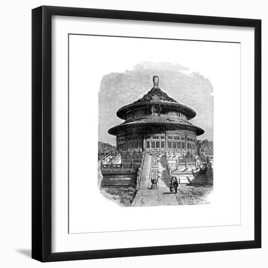 The Temple of Heaven, Peking, C1890-Laplante-Framed Giclee Print