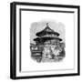 The Temple of Heaven, Peking, C1890-Laplante-Framed Giclee Print