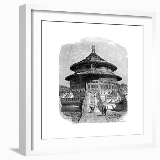 The Temple of Heaven, Peking, C1890-Laplante-Framed Giclee Print