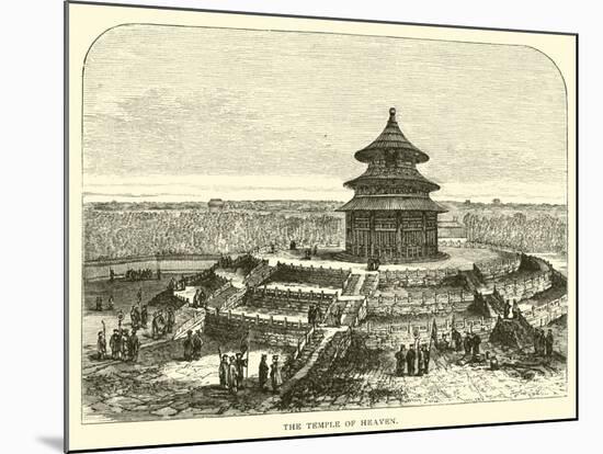 The Temple of Heaven-null-Mounted Giclee Print