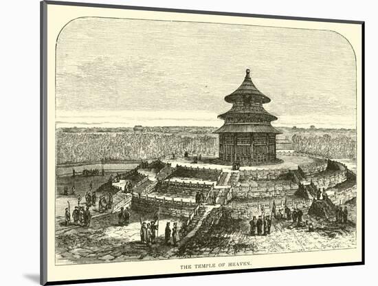 The Temple of Heaven-null-Mounted Giclee Print