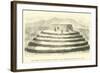 The Temple of Huiracocha, According to the Historian Garcilasso De La Vega-Édouard Riou-Framed Giclee Print