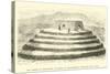 The Temple of Huiracocha, According to the Historian Garcilasso De La Vega-Édouard Riou-Stretched Canvas