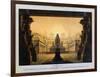 The Temple of Isis and Osiris, the Magic Flute, 1816-Karl Friedrich Schinkel-Framed Giclee Print