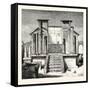 The Temple of Isis Pompeii-null-Framed Stretched Canvas