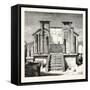 The Temple of Isis Pompeii-null-Framed Stretched Canvas