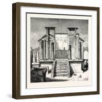 The Temple of Isis Pompeii-null-Framed Giclee Print