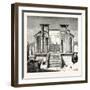 The Temple of Isis Pompeii-null-Framed Giclee Print