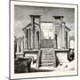 The Temple of Isis Pompeii-null-Mounted Giclee Print