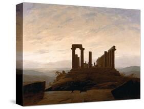 The Temple of Juno, Agrigent, C. 1830-Caspar David Friedrich-Stretched Canvas