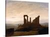 The Temple of Juno, Agrigent, C. 1830-Caspar David Friedrich-Stretched Canvas